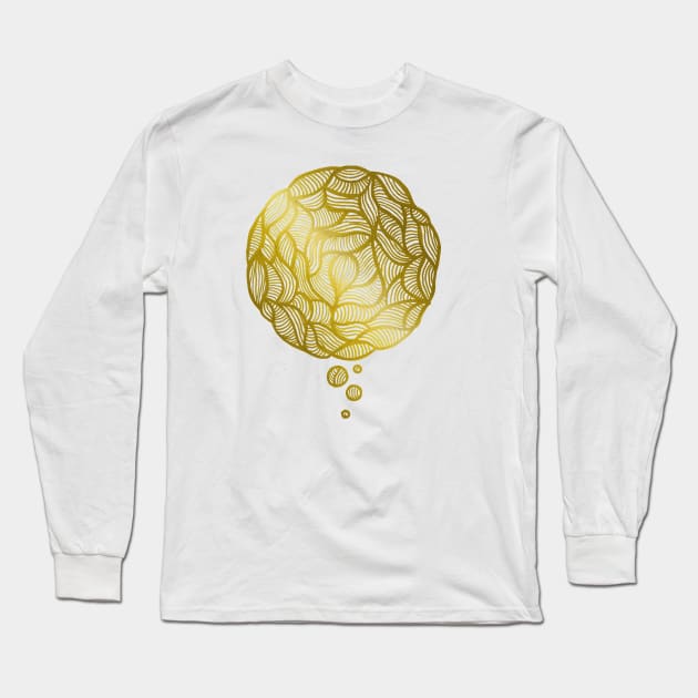 Rope in Gold Long Sleeve T-Shirt by AnthonyHore